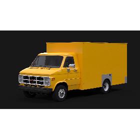 GMC Vandura Box Van 3D model